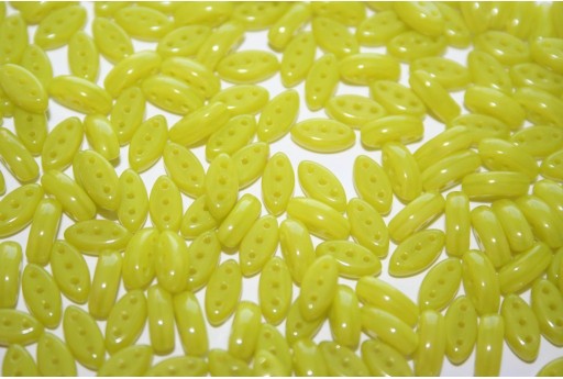 Cali Beads Chartreuse Silk 8x3mm - Pack 300pcs