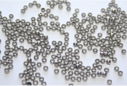 Rondelle Stainless Steel Spacer Beads 2mm - 10pcs