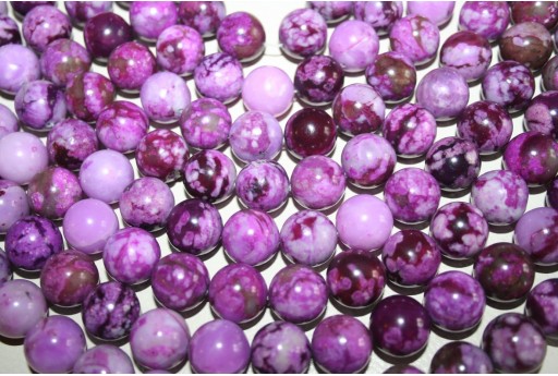 Pietre Jasper Sugilite Sfera 12mm - 4pz