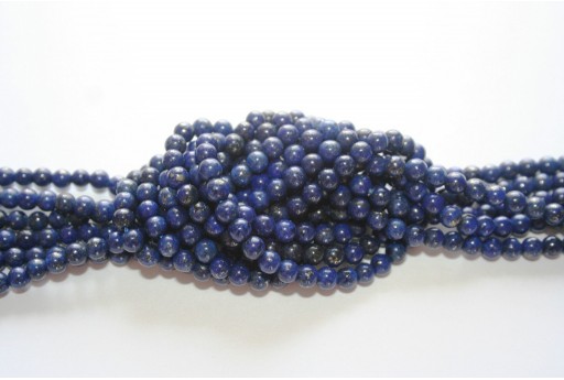 Lapis Lazuli Beads Sphere 4mm - 100pcs