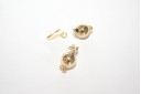 Brass Clasp Golden Color 8mm - 1pcs