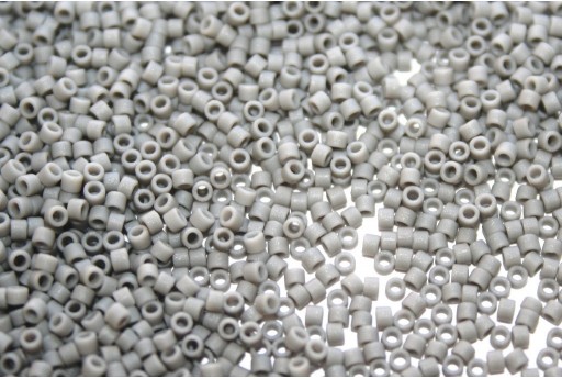 Miyuki Delica Beads Opaque Grey Matted 11/0 - 8gr