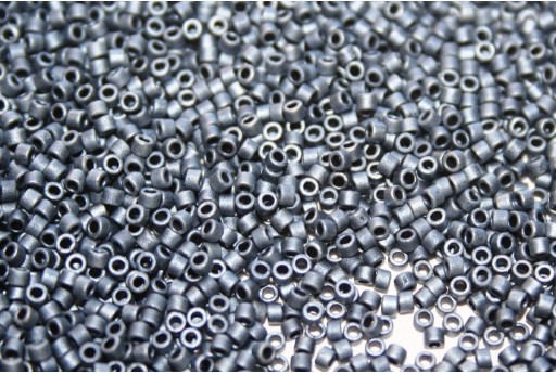 Miyuki Delica Beads Blue Grey Matted 11/0 - 8gr