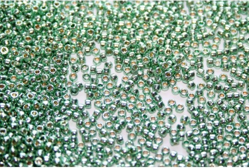 Toho Seed Beads Permanent Finish Galvanized Mint Green 15/0 - 100gr