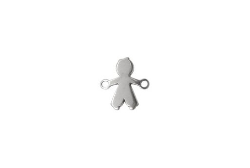 Link Bambino Argento 15x10mm - 4pz 2