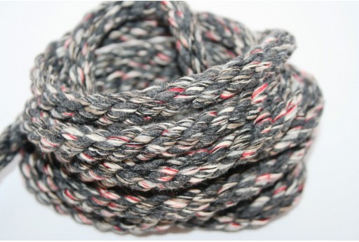 Climbing Cord Twisted Multicolor Grey 10mm -1mt