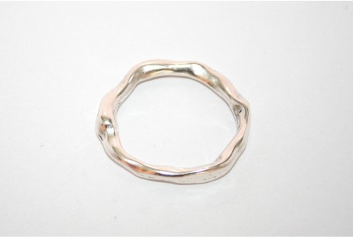 Anello Connettore Argento 27x24mm - 1pz