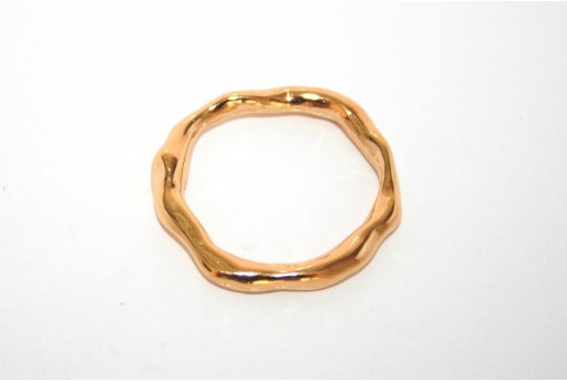 Anello Connettore Oro 27x24mm - 1pz