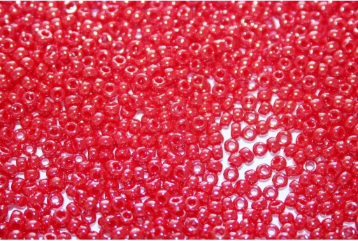 Miyuki Seed Beads Red Opaque Luster 11/0 - 10gr