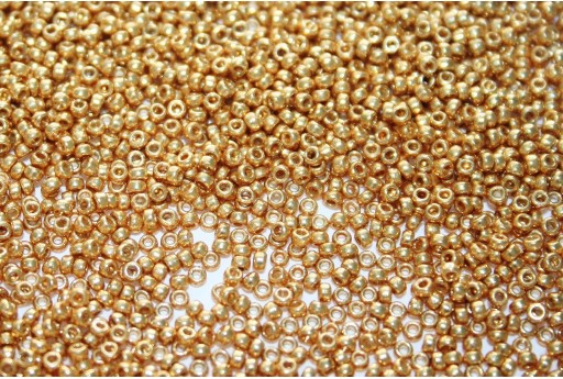 Miyuki Seed Beads Duracoat Galvanized Gold 15/0 - Pack 50gr