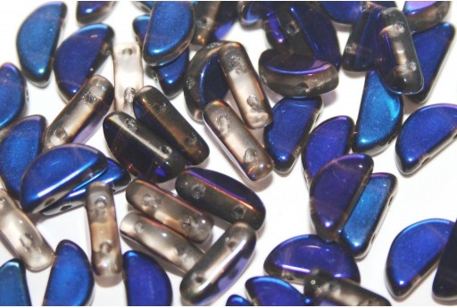 Semi Circle® Beads Crystal Full Azuro 5x10mm - 20pcs