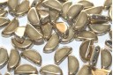 Semi Circle® Beads Crystal Amber Full 5x10mm - 20pcs
