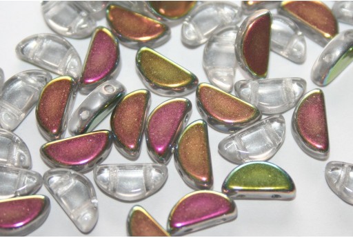 Semi Circle® Beads Crystal Vitrail 5x10mm - 20pcs