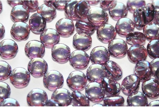 Perline DiscoDuo® Amethyst Full Light Ab 6x4mm - 30pz