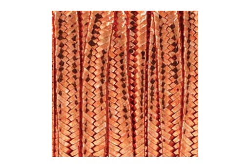 Rayon Soutache Metallic Copper 3mm - 5mtr