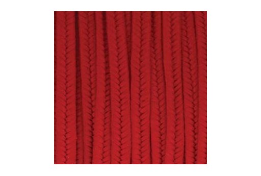 Rayon Soutache Cord Red 3mm - 5mtr
