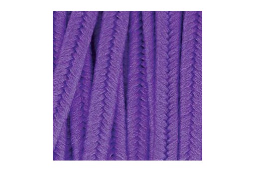 Piattina Soutache in Poliestere Dark Lilac 3mm - 5mt