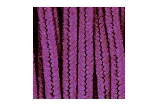 Polyester Soutache Cord Ruby Glint 3mm - 5mtr