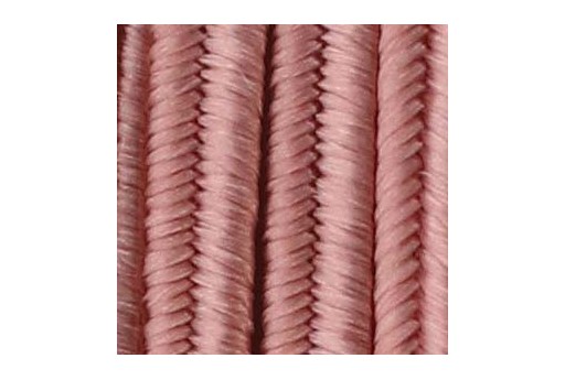 Piattina Soutache Made in Italy Blush 2,5mm - 4mt 2