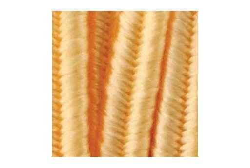Piattina Soutache Made in Italy Butter Cream 2,5mm - 4mt 2