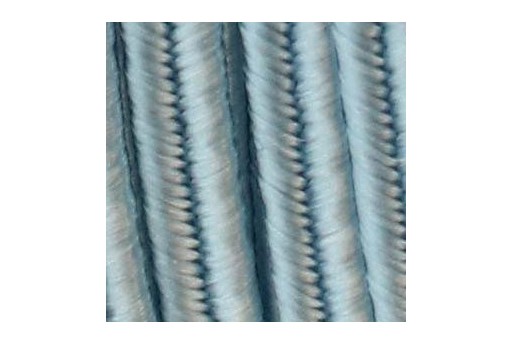 Piattina Soutache Made in Italy Baby Blue 2,5mm - 4mt 2
