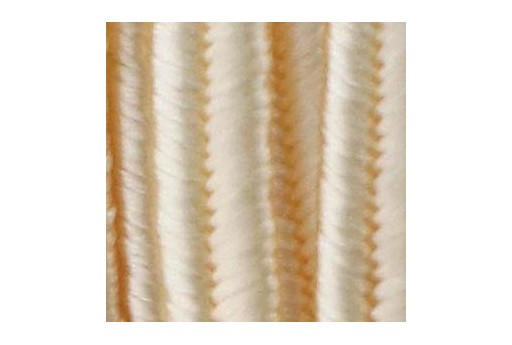 Piattina Soutache Made in Italy Heavy Cream 2,5mm - 4mt 2