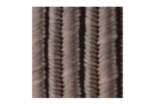 Piattina Soutache Made in Italy Truffle 2,5mm - 4mt 2
