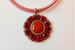 Kit Pendant Lira Metallic Red