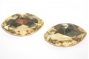 Glass Cabochon Lemon 17x32mm - 1pz