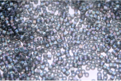 Miyuki Delica Beads Grey AB Matted 11/0 - 8gr