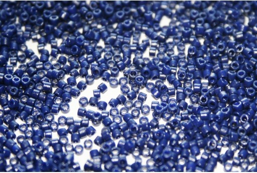Perline Delica Miyuki Matted Opaque Dyed Cobalt 11/0 - 8gr