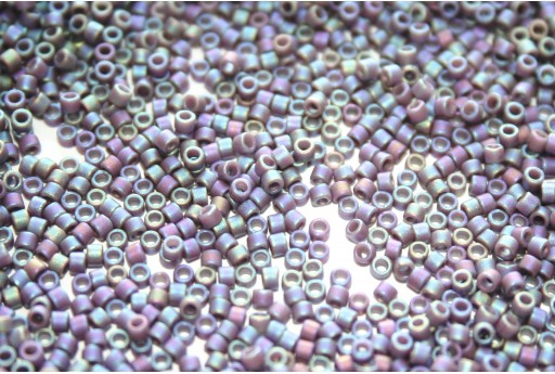 Miyuki Delica Beads Opaque Glazed Sea Lavender Mat AB 11/0 - 8gr