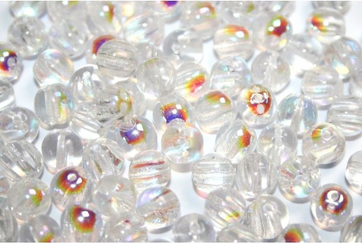RounTrio® Beads Crystal AB 6mm - 25pcs