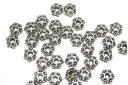 Antique Silver Tibetan Spacer Beads 7mm - 24pcs