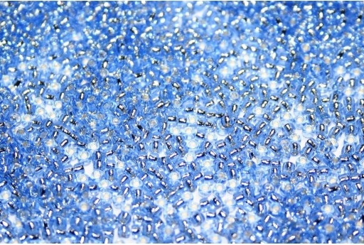 Toho Seed Beads Silver Lined Light Sapphire 11/0 - 10g