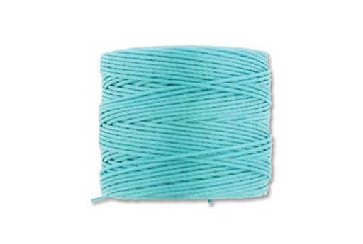 Super-Lon Bead Cord Aqua 0,5mm - 70mt