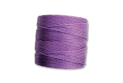 Violet Super-Lon Bead Cord 0,5mm - 70m