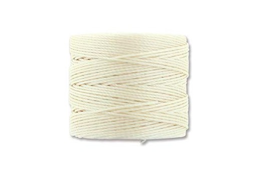 Super-Lon Bead Cord Vanilla 0,5mm - 70mt