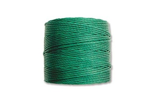 Super-Lon Bead Cord 70mt. Green 0,5mm