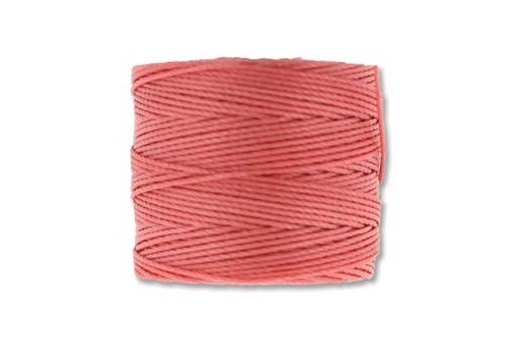 Super-Lon Bead Cord 70mt. Chinese Coral 0,5mm