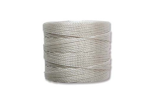 Super-Lon Bead Cord 70mt. Cream 0,5mm