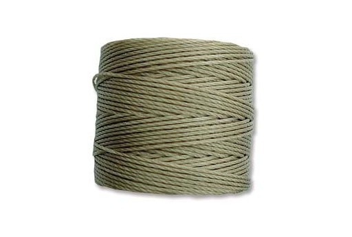 Super-Lon Bead Cord 70mt. Khaki 0,5mm