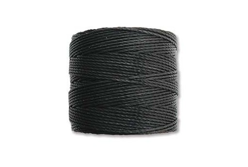 Super-Lon Bead Cord 70mt. Black 0,5mm SL01AB