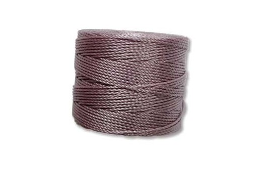 Super-Lon Bead Cord 70mt. Dark Lavender 0,5mm SL-LADK