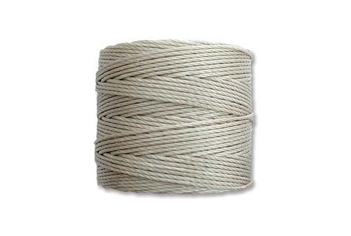 Super-Lon Bead Cord 70mt. Light Grey 0,5mm LGY