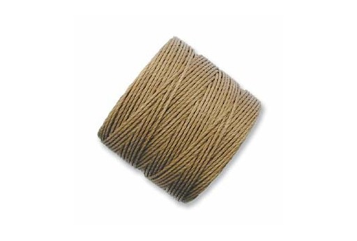 Super-Lon Bead Cord 70mt. Medium Brown 0,5mm MBR