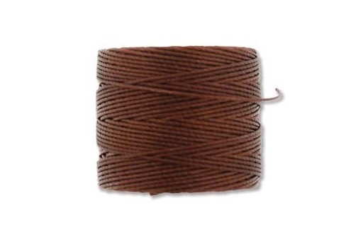 Super-Lon Bead Cord 70mt. Mahogany 0,5mm MA