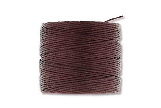 Super-Lon Bead Cord 70mt. Burgundy 0,5mm BU