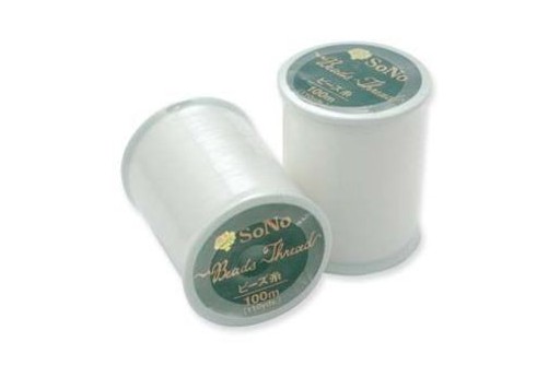 Bobina Filo Nylon SONO Bianco 100mt.