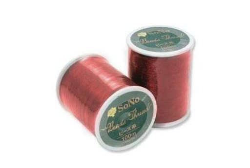 Bobina Filo Nylon SONO Rosso 100mt.